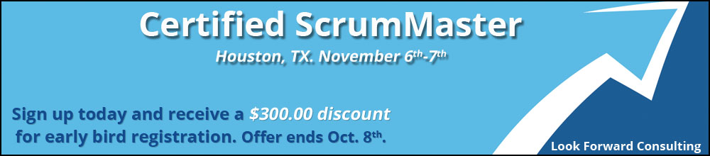 Certified Scrum Master course, Houston, Texas